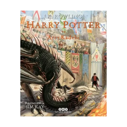 Harry Potter ve Ateş Kadehi -4 (Ciltli , Resimli Özel Baskı)