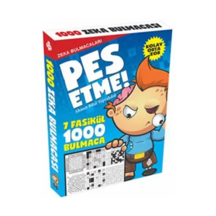 Pes Etme! - Zeka Bulmacaları 7 Fasikül - 1000 Bulmaca
