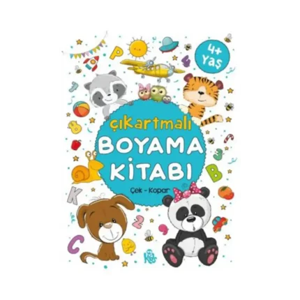 Çıkartmalı Boyama Kitabı 4 Yaş+