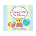 Bebeğimin İlk Albümü – (3 Anı Zarfı İle) (Ciltli)
