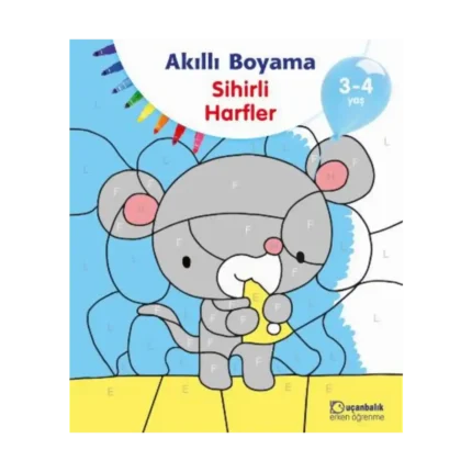 Akıllı Boyama - Sihirli Harfler 3-4 Yaş