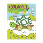 Kodlamalı Eğitici Boyama Kitabı - Eğlenceli Hayvanlar (5-6 Yaş 1. Seviye)