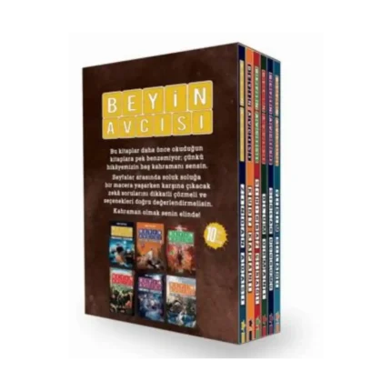 Beyin Avcısı Seti - 6 Kitap Takım - Kutulu