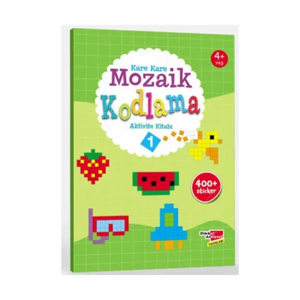Okul Öncesi Kare Kare Mozaik Kodlama 1. Seviye