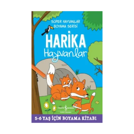 Harika Hayvanlar - Süper Hayvanlar Boyama Serisi