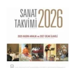 Sanat Takvimi 2026 Duvar Takvimi