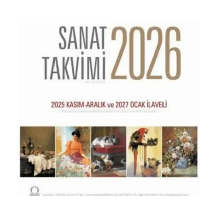 Sanat Takvimi 2026 Duvar Takvimi