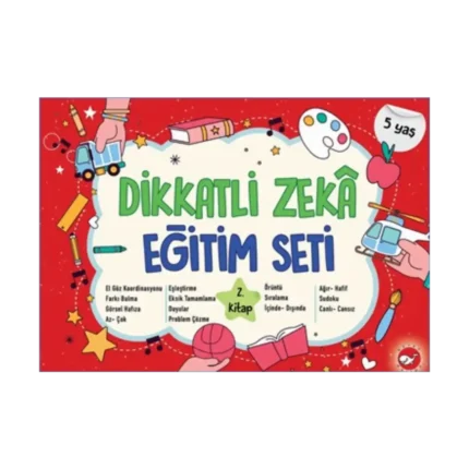 Dikkatli Zeka Eğitim Seti 2. Kitap (5 Yaş)