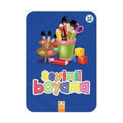 Sevimli Boyama (Lacivert)