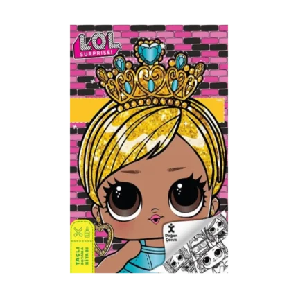 Lol Surprise! Taçlı Boyama Kitabı