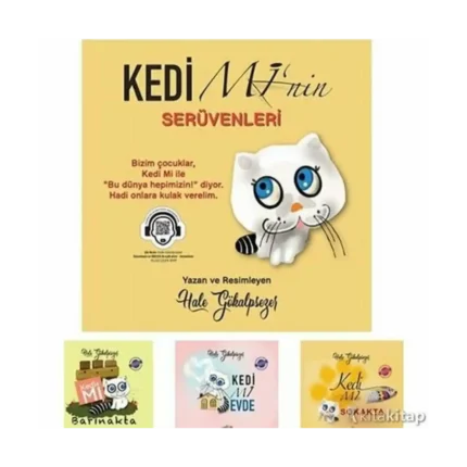 Kedi Mi'nin Serüvenleri - (3 Kitap Takım)