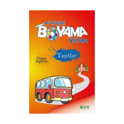 Etkinlikli Boyama Kitabı Taşıtlar