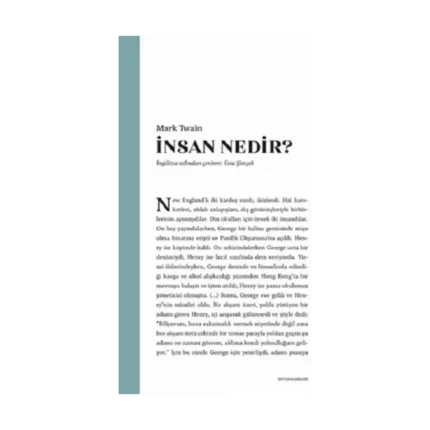 İnsan Nedir?