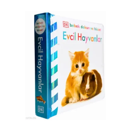 Bebek Dokun ve Hisset Serisi - Evcil Hayvanlar (Ciltli)