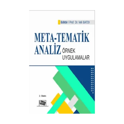 Meta - Tematik Analiz Örnek Uygulamalar