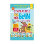 Etkinliklerle Sağ Beyin Sol Beyin Geliştirme (5-6 Yaş) 6’lı Set