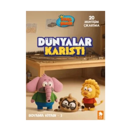 Kral Şakir Dünyalar Karıştı Boyama Kitabı - 3