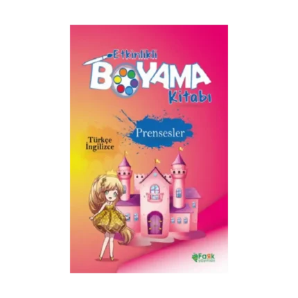 Etkinlikli Boyama Kitabı Prensesler