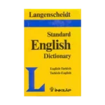 Langenscheid Standard English Dictionary English-Turkish Turkish-English