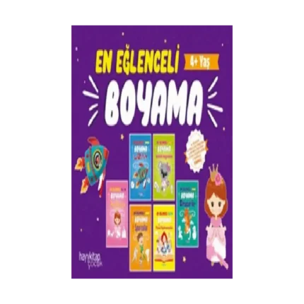 En Eğlenceli Boyama 6’lı Set