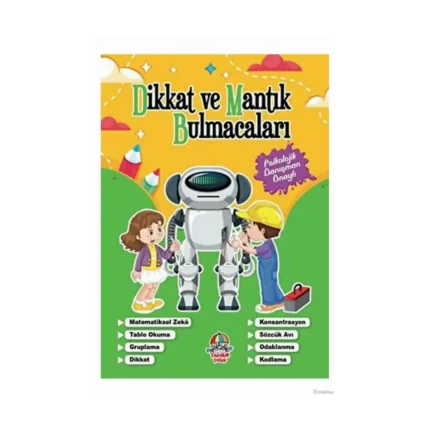 Dikkat Ve Mantık Bulmacaları Yeşil Kitap