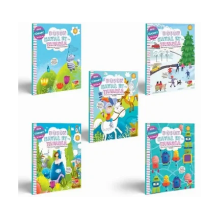 Düşün, Hayal Et ve Tasarla 5'li Etkinlik Seti