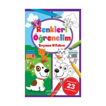 Renkleri Öğrenelim Boyama Kitabım