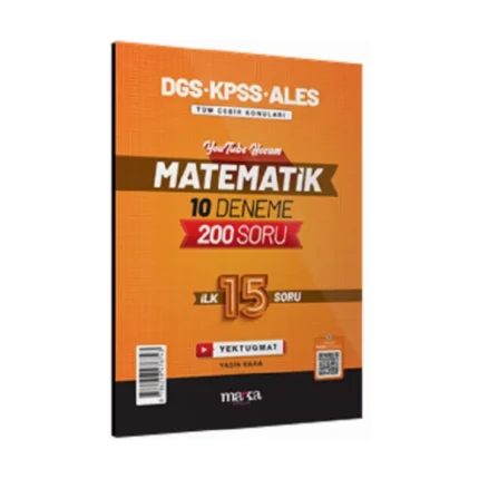 2025 DGS KPSS ALES Matematik 10 Deneme İlk 15 Soru