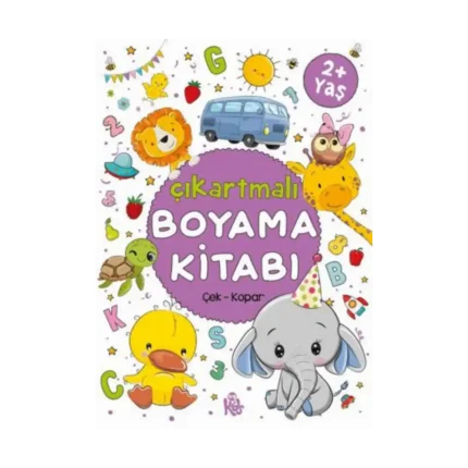 Çıkartmalı Boyama Kitabı 2 Yaş+