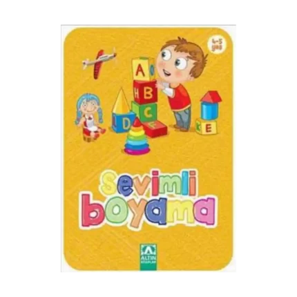 Sevimli Boyama (Sarı)