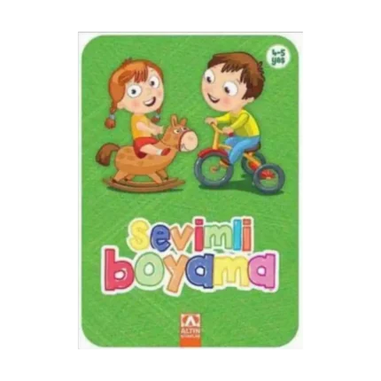 Sevimli Boyama (Yeşil)