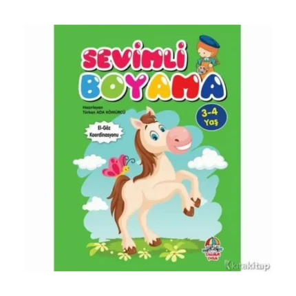Sevimli Boyama (3-4 Yaş)