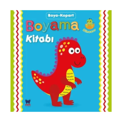 Boyama Kitabı Boya - Kopart - Dinozor