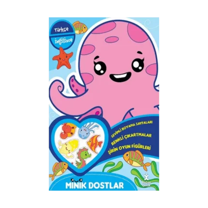 Minik Dostlar Deniz Altında Boyama Kitabı