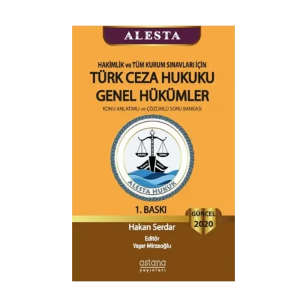 Alesta Türk Ceza Hukuku Genel Hükümler
