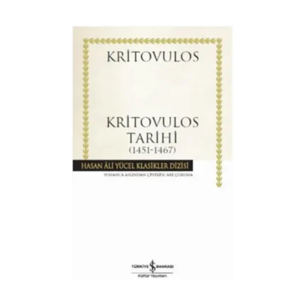 Kritovulos Tarihi (1451-1467)