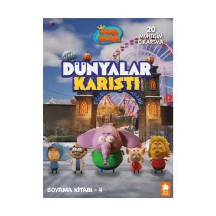 Kral Şakir Dünyalar Karıştı Boyama Kitabı - 4