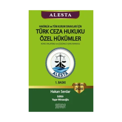Alesta Türk Ceza Hukuku Özel Hükümler