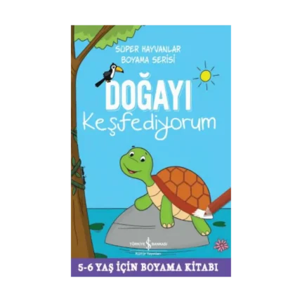 Doğayı Keşfediyorum - Süper Hayvanlar Boyama Serisi