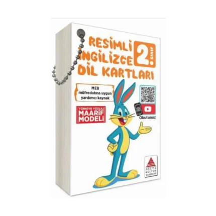 Resimli İngilizce Dil Kartları 2. Sınıf