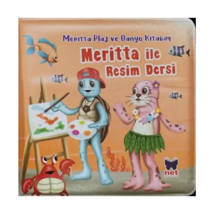 Meritta İle Resim Dersi - Meritta Plaj ve Banyo Kitabım