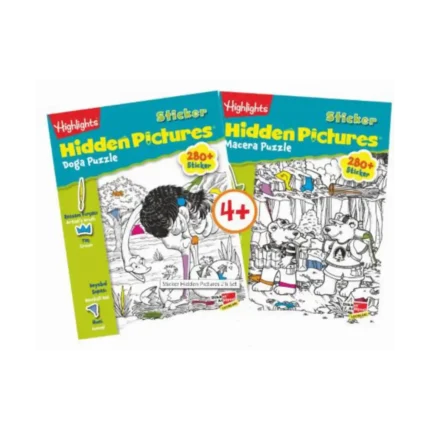 Highlights Sticker Hidden Pictures 2'li Set