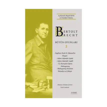 Bertolt Brecht Bütün Oyunları-2 (Ciltli)