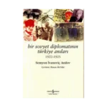 Bir Sovyet Diplomatının Türkiye Anıları