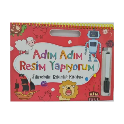 Adım Adım Resim Yapıyorum - Kırmızı