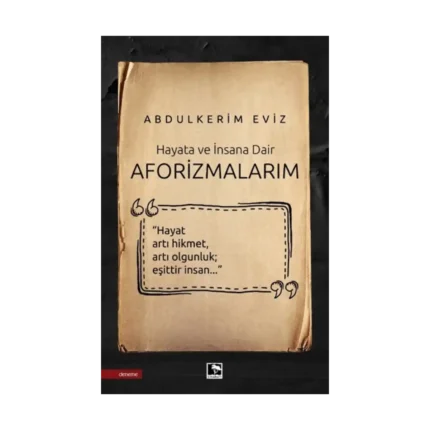 Aforizmalarım
