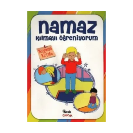 Namaz Kılmayı Öğreniyorum  Erkek - Boyama