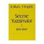 Seçme Yazışmalar /1 (1844-1869)