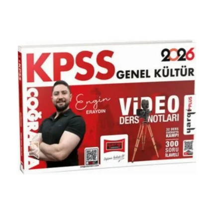 Kpss Coğrafya Video Ders Notları 2026