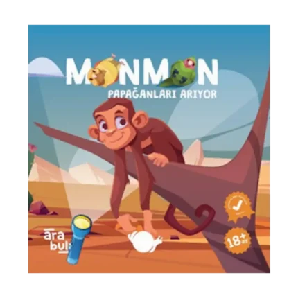 Monmon Papağanları Arıyor - Fenerli Ara Bul Kitabı 18 + Ay
